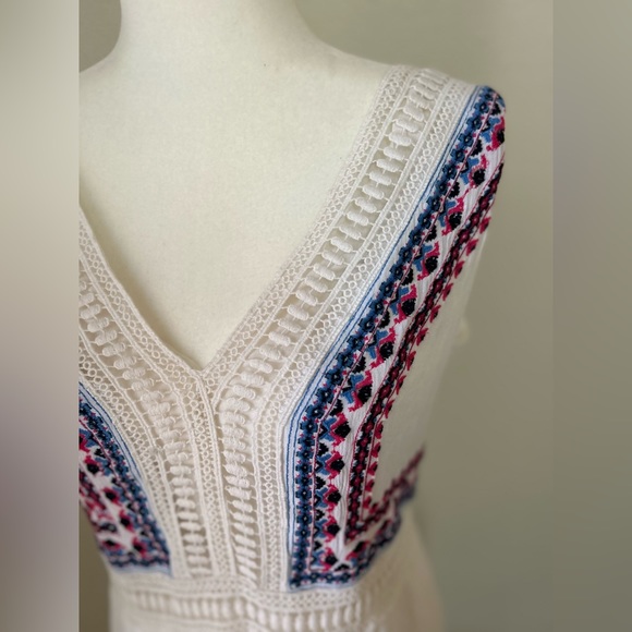 Spense Embroidered Gauzy lace Maxi Dress  romantic summer dress - Picture 8 of 10